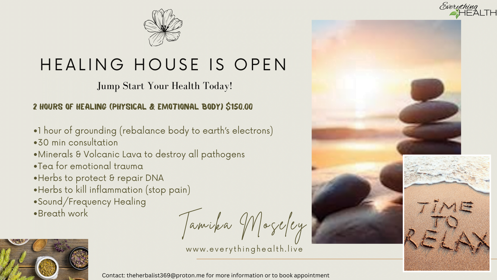 Healing House for Physical & Emotional Healing
